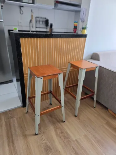 Kit 2 Banquetas premium