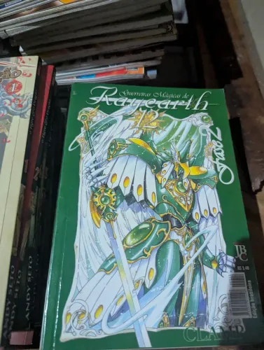 Mangá Guerreiras mágicas de rayearth <br>1 julho 2001<br>12 junho 2