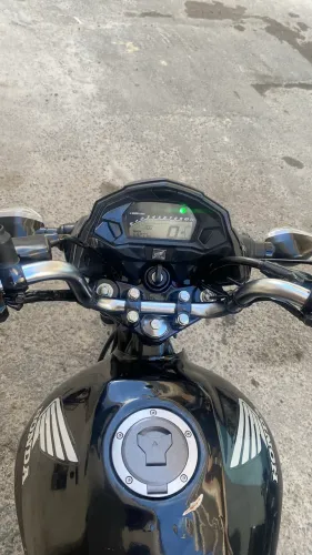 fan 125 com motor de 150! pegou transferiu, sem multas, documento 2026 pago!.