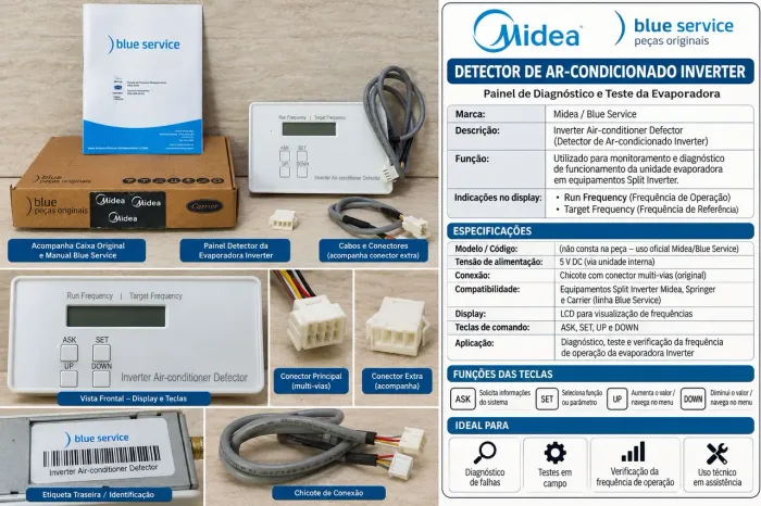 Módulo Teste Inverter Midea