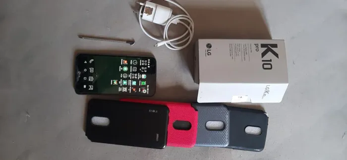 Smartphone LG k10 pró na caixa sem nenhum risco ou trinca