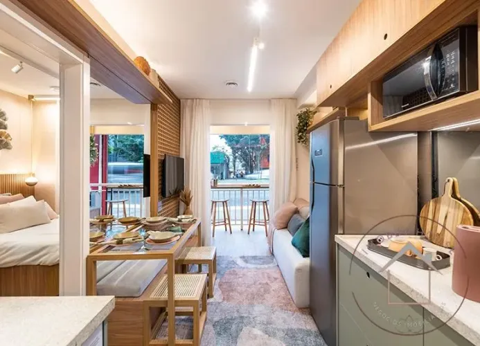 Apartamento com sacada, 1 e 2 dormitórios com Sacada - Lazer Piscina Morumbi Minha Casa Mi