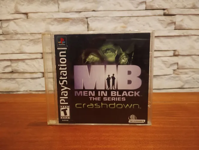 Jogo PS1 Original MIB Men In Black The Series Crashdown
