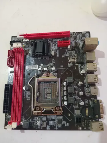 Placa mae tecrado e mouse