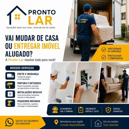 Pintura, fretes, mudanças e serviços elétricos