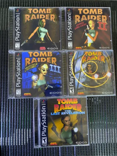 Kit Tomb Rider Ps1 (Jogos PlayStation 1)