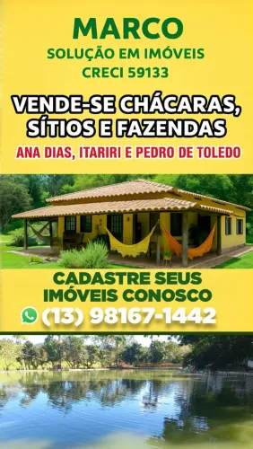 Lote 7,50x30 Icapara Iguape SP
