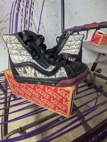 Tênis vans infantil halloween