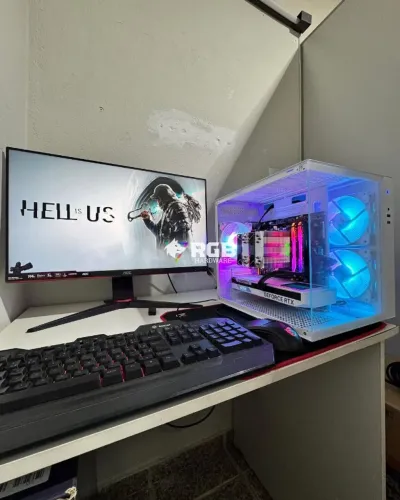 Pc Gamer - Ryzen 5 5600 + RTX 4060 8GB + RAM 16GB + SSD M.2 NVMe 512GB