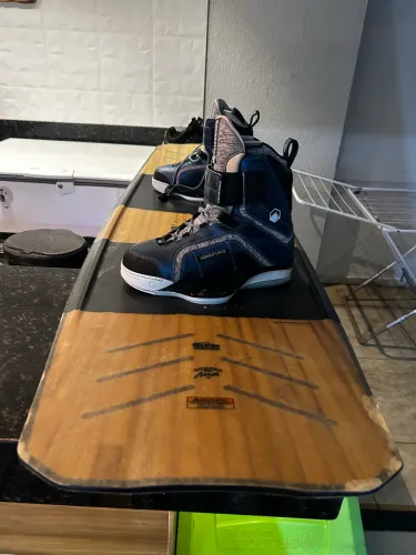 Prancha e bota de Wakeboard! 