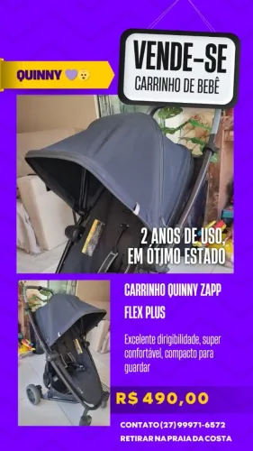 Carrinho de Bebê Quinny Zapp Flex Plus