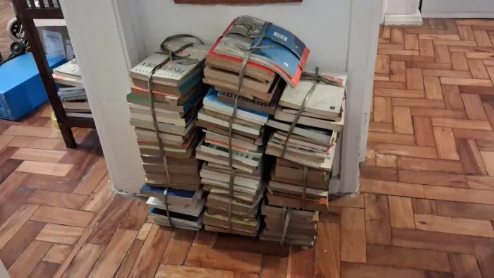 Coletas de material reciclável!