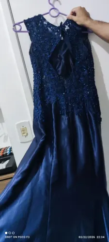Vestido de festa sereia