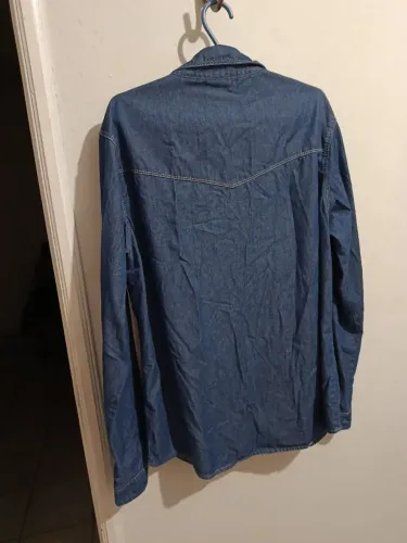 Camisa Jeans Masculina 