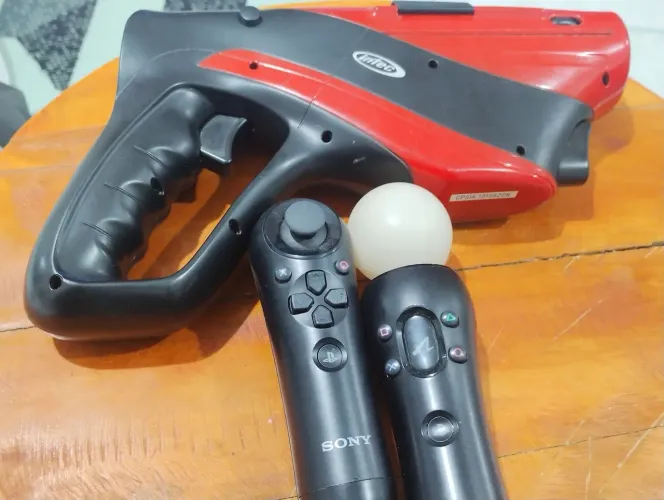 Kit Playstation Move Motion + Navigation + Adaptador Intec