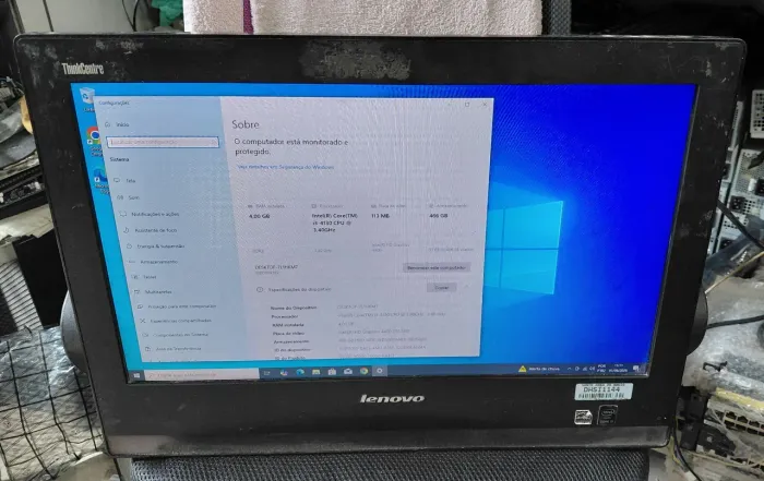 Monitor computador ALL IN ONE, I3 QUARTA GERACAO.