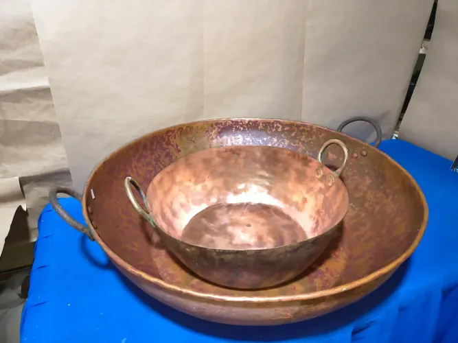 Tachos de cobre