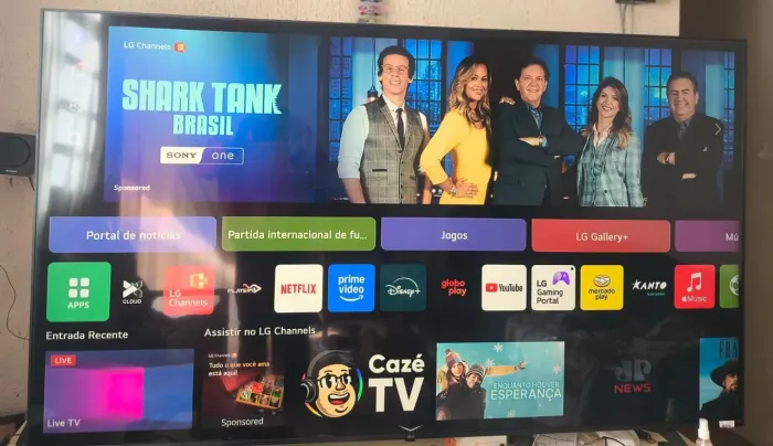 Tv LG 75 polegadas Parcelo em até 7X no cartão 