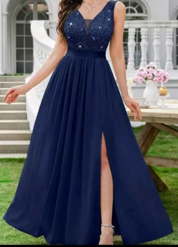 Vestido de festa elegante