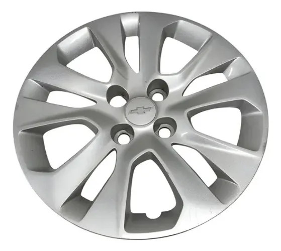 Calota Roda Chevrolet Onix Ls 2021 Detalhe Cinza