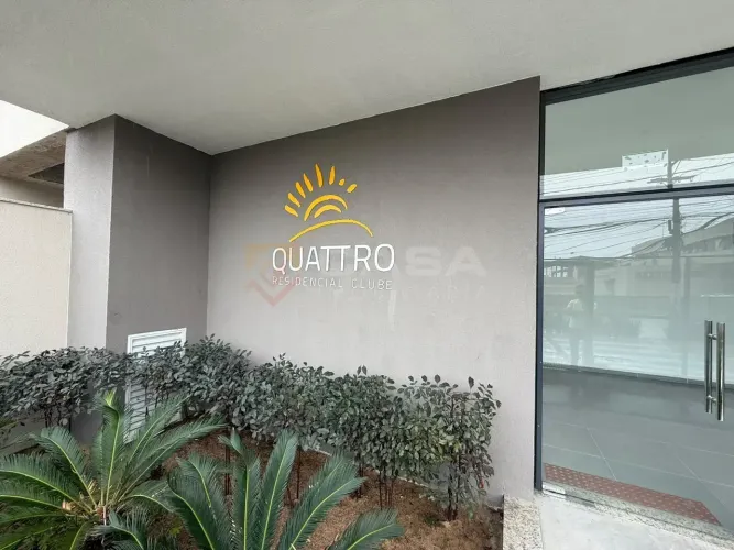 Apartamento 2 Quartos c/Suíte  Cond Quattro Residencial Clube-