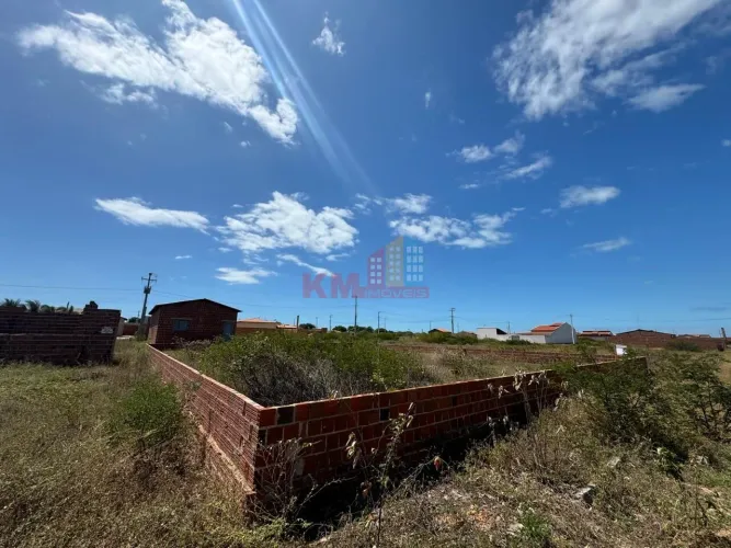 Terreno de 250m² localizado no loteamento Jardim de Alícia em Tibau/RN.