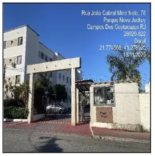 Oferta vantajosa Apartamento no Parque Novo Jockey, Campos dos Goytacazes - RJ, Apto 201,