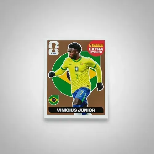 Figurinha Legend Extra Sticker Vinicius Junior Copa do Mundo 2026 Panini Original