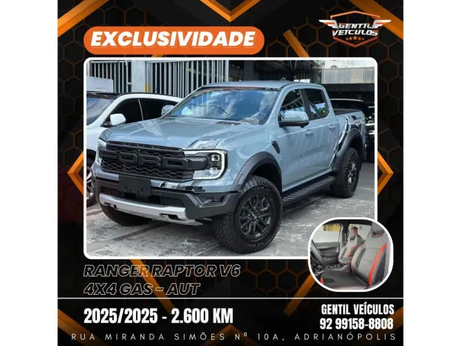 Ford Ranger Raptor 3.0 V6 Bi-turbo 4WD Aut. 2025