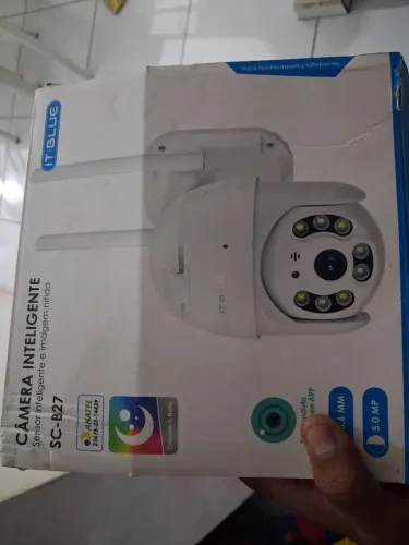 Câmera inteligente Wi-Fi