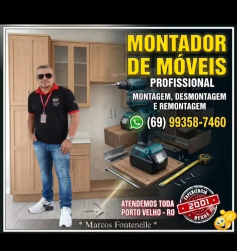 Montador de Móveis Qualidade e Experiência Desde 2001 Pra Melhor Atender Você