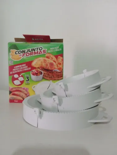 CONJUNTO DE FORMAS PARA PASTEL E FOGAZZA