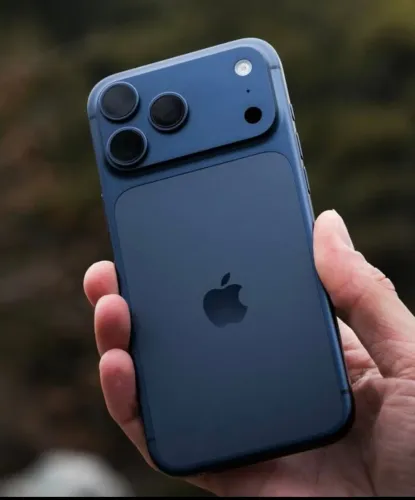 iPhone 17 pro Max 256  Azul - Smartphone Novo Lacrado com Nota Fiscal  " Loja física 