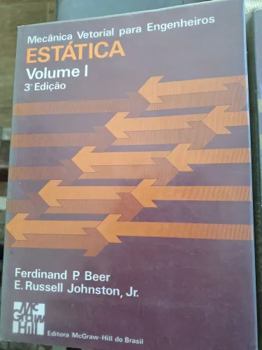 2 Livros Estatica e Dinamica - Ferdinand Beer