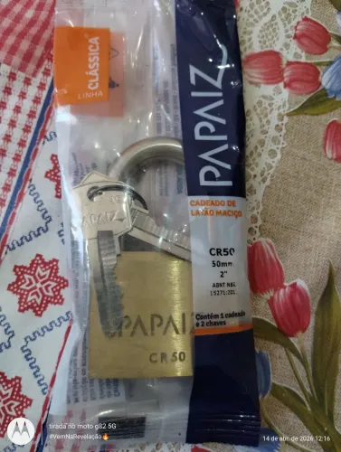 Cadeado Papaiz CR 50