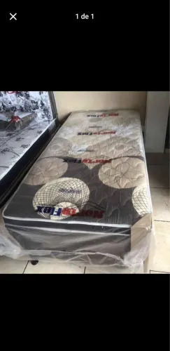 Cama solteiro espuma D28 IMPERDÍVEL