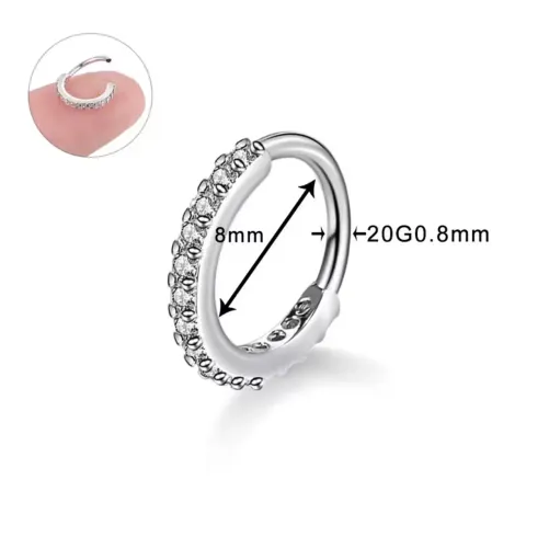 Piercing nariz e cartilagem 
