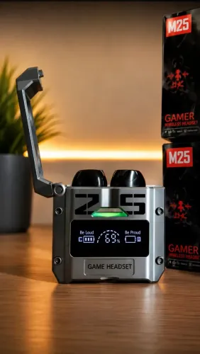 Fone Bluetooth M25 Gamer Aprova d'água - Lacrado