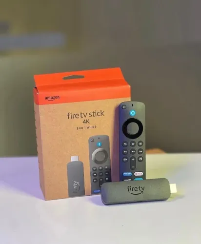 Fire Stick 4K - Transforme sua TV em Smart TV de Extrema qualidade 4k de Cinema