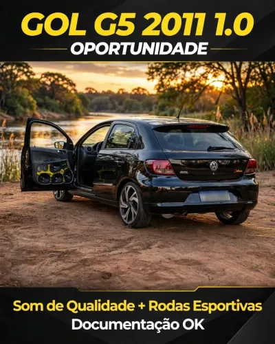 Volkswagen Gol Geração IV City Trend 1.0 8V MI Total Flex Mec. 4P 2011