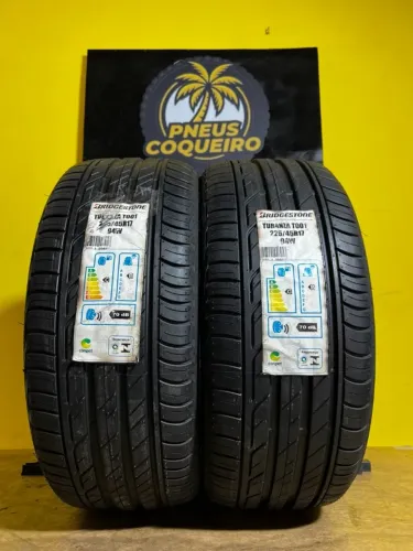 Pneus 225/45r17 Bridgestone Turanza T001 RUNFLAT - R$ 1.350,00 Unidade 