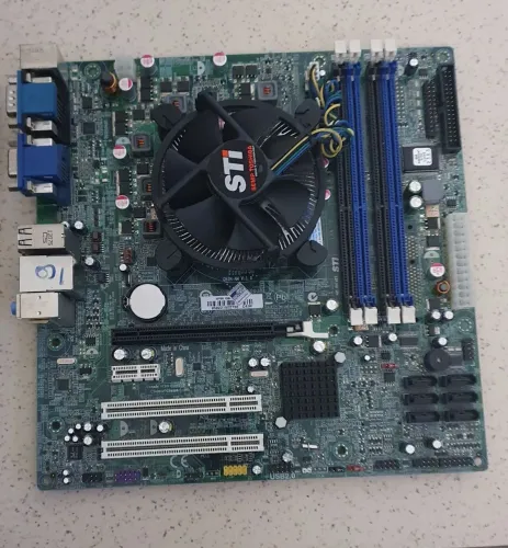 Kit Placa Mãe 1156 Q57h-am V1.0 +proc. I5 650