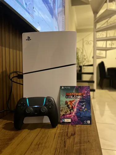 PlayStation 5 1tb + Controle Midnight Black + 1 jogo brinde