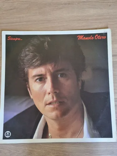 LP (Disco de Vinil) de Manolo Otero - Siempre - 1986