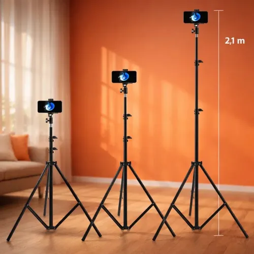 Suporte (Tripé) Telescópico Multifuncional 2,1m LE-3624 It-Blue