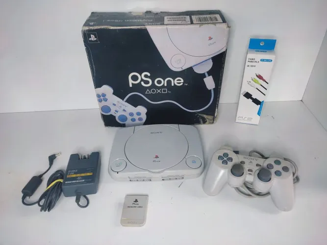 PS1 PSone Controle Original + Memory Card