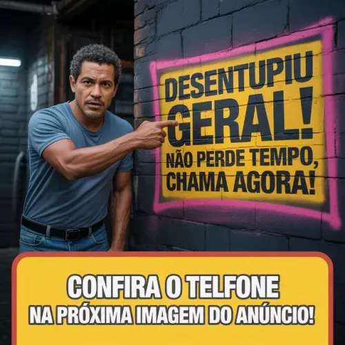desentupidora? Não perca tempo, ligue agora!