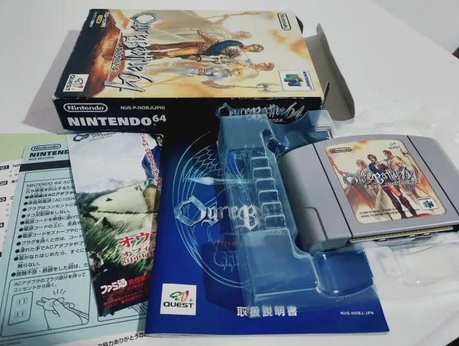 Ogre Battle 64 original japonês Nintendo 64