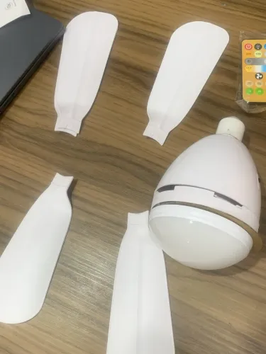Lâmpada ventilador 80whats