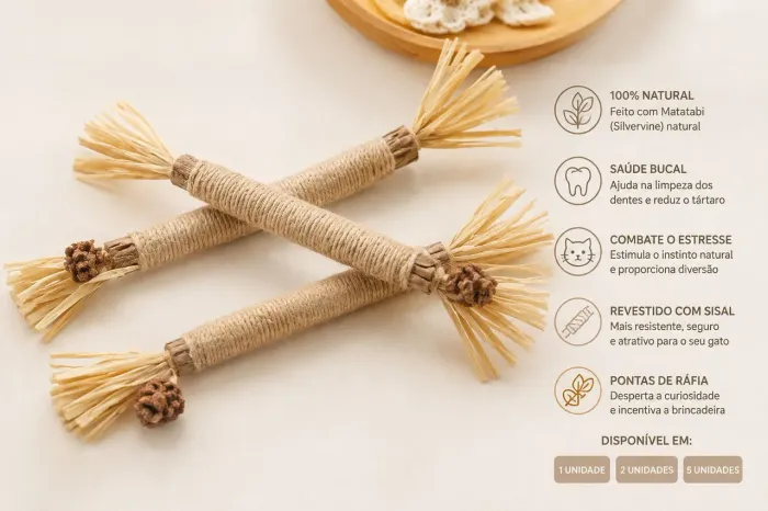  Brinquedo Natural de Matatabi para Gatos, gato persa 